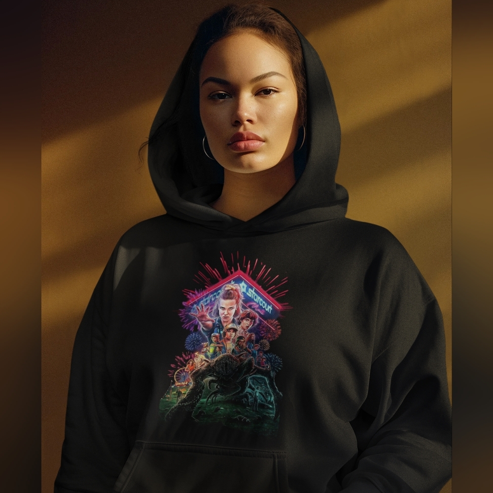Stranger Things Graphic Hoodie S-XL